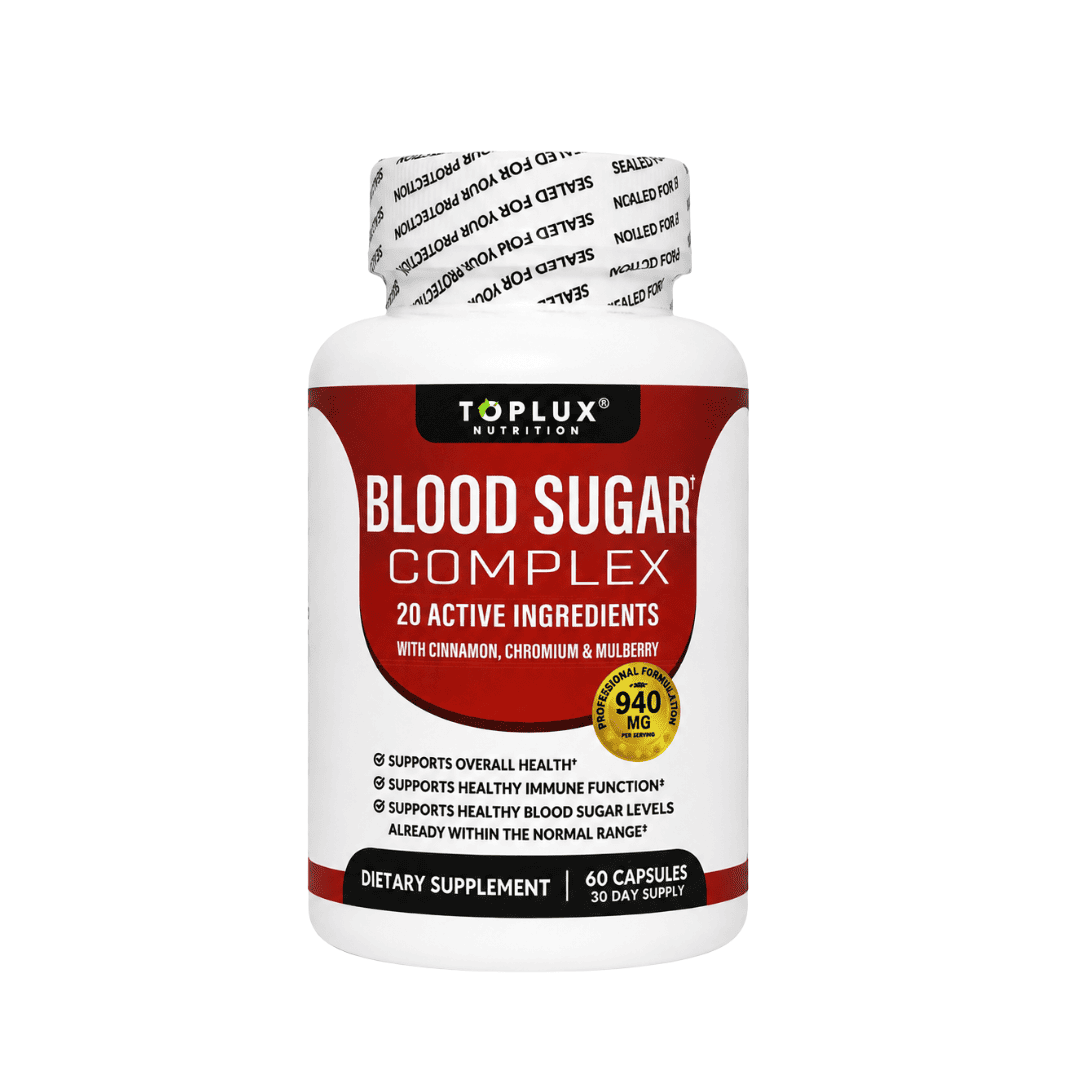 Blood Sugar Complex - Tu apoyo diario para mantener el azúcar bajo control