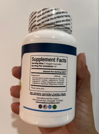 Magnesium Complex 8 en 1 - Relaja tus músculos, quita los calambres y más beneficios