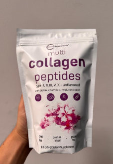 Multi Collagen Peptides en Polvo - Rejuvenece piel, fortalece cabello, uñas y articulaciones