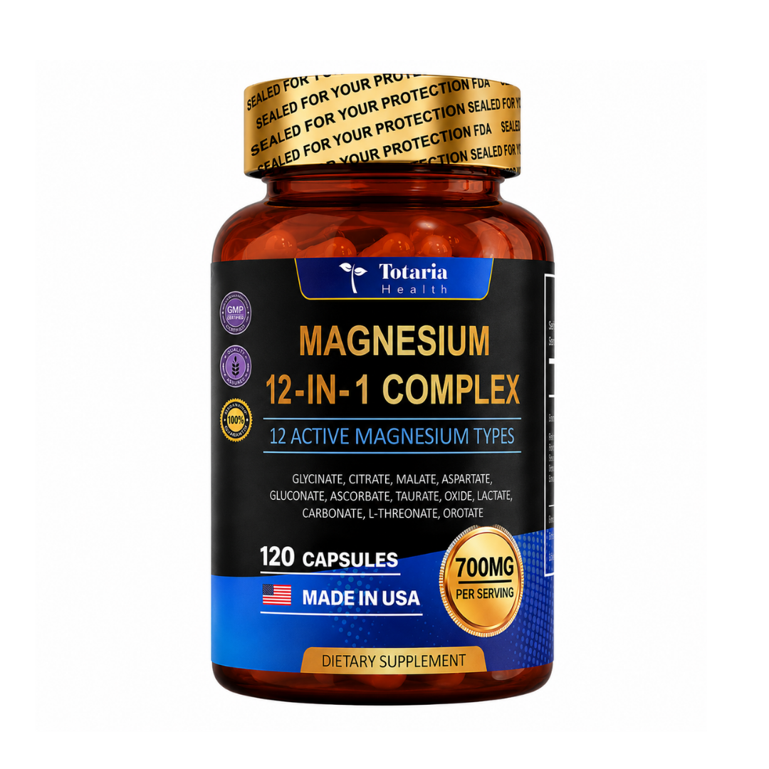 Magnesium 12 en 1 Complex - Mejora tu sueño y reduce el estrés