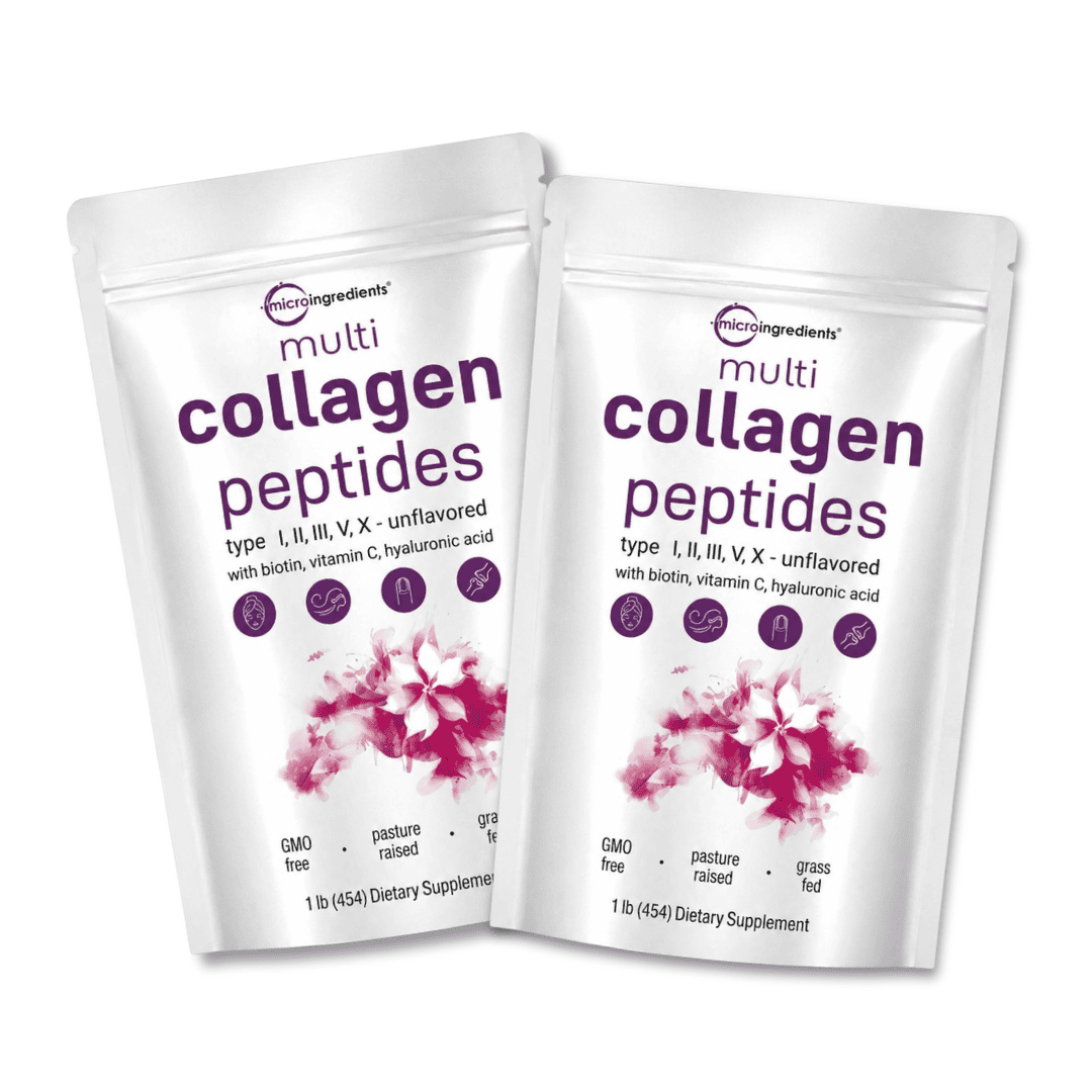 Oferta x 2 Multi Collagen Peptides en Polvo - Rejuvenece piel, fortalece cabello, uñas y articulaciones