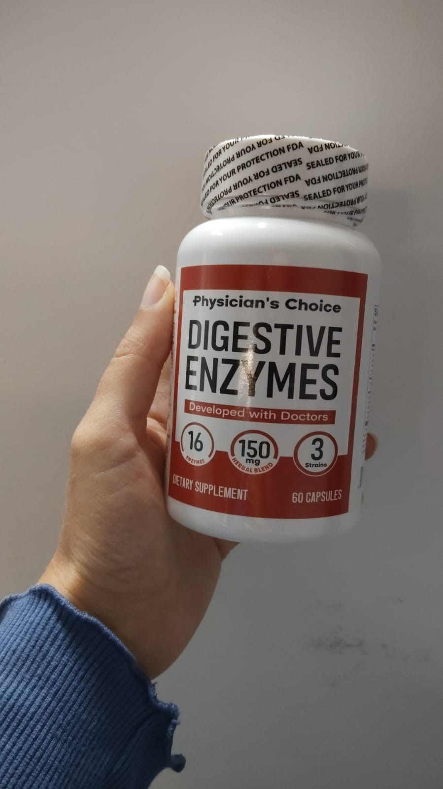 Enzimas Digestivas - Reduce la hinchazón, pesadez y malestar después de comer.