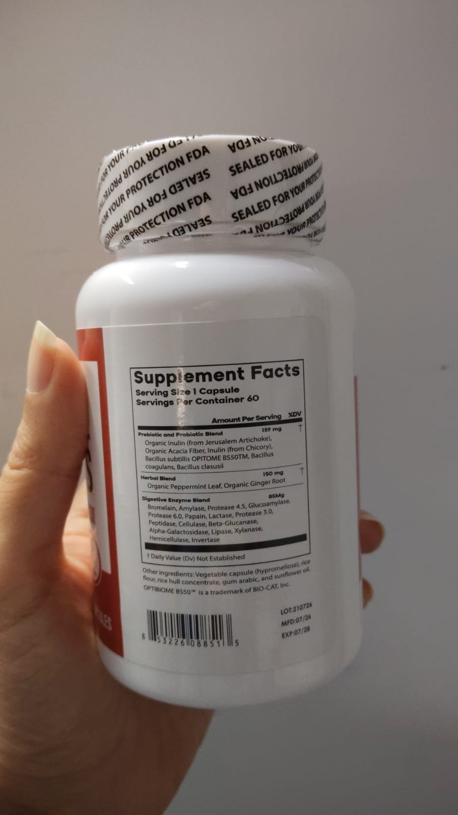 Enzimas Digestivas - Reduce la hinchazón, pesadez y malestar después de comer.